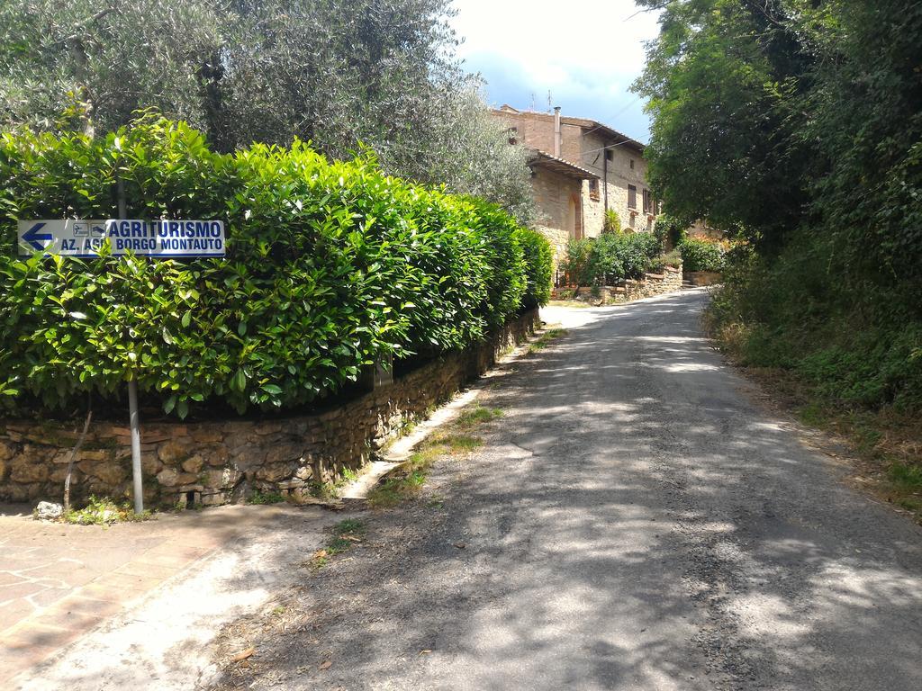 Borgo Montauto Villa San Gimignano Eksteriør billede